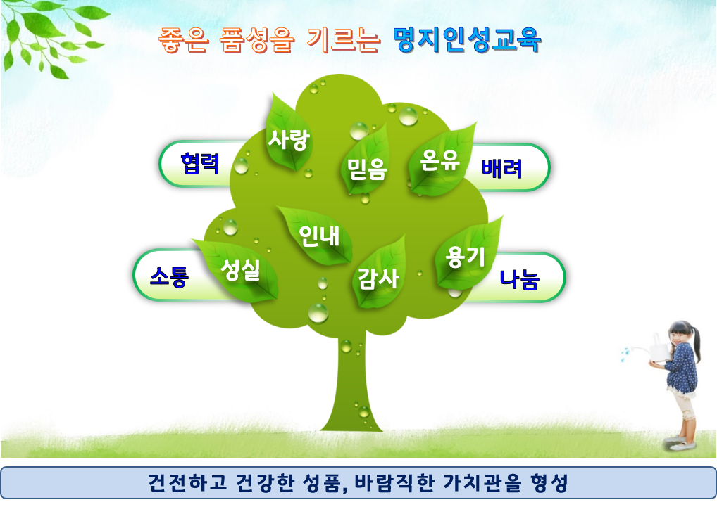 명지인성교육